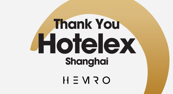 Thank you Hotelex Shanghai