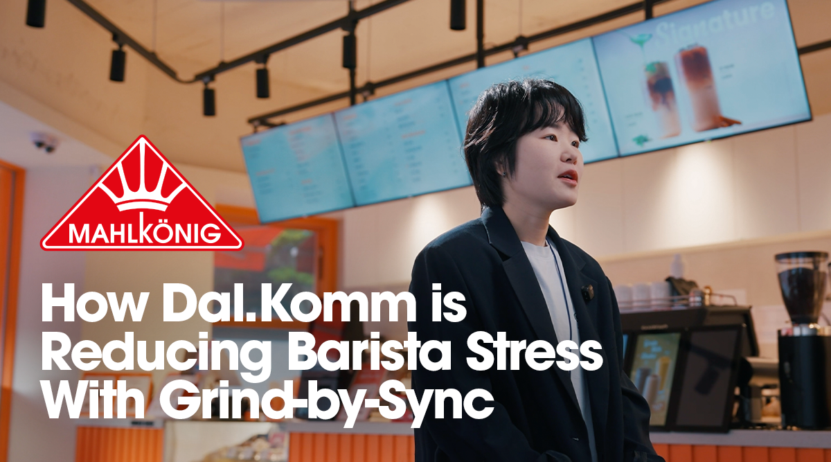 How dal.komm is reducing barista stress with Grind-by-Sync