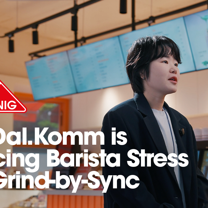 How dal.komm is reducing barista stress with Grind-by-Sync