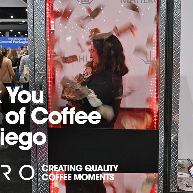 Thank you world of coffee San Diego