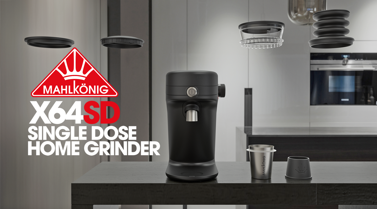Introducing the X64 SD Single Dose Home Grinder — Mahlkönig USA Introducing the X64 SD Single Dose Home Grinder — Mahlkönig USA