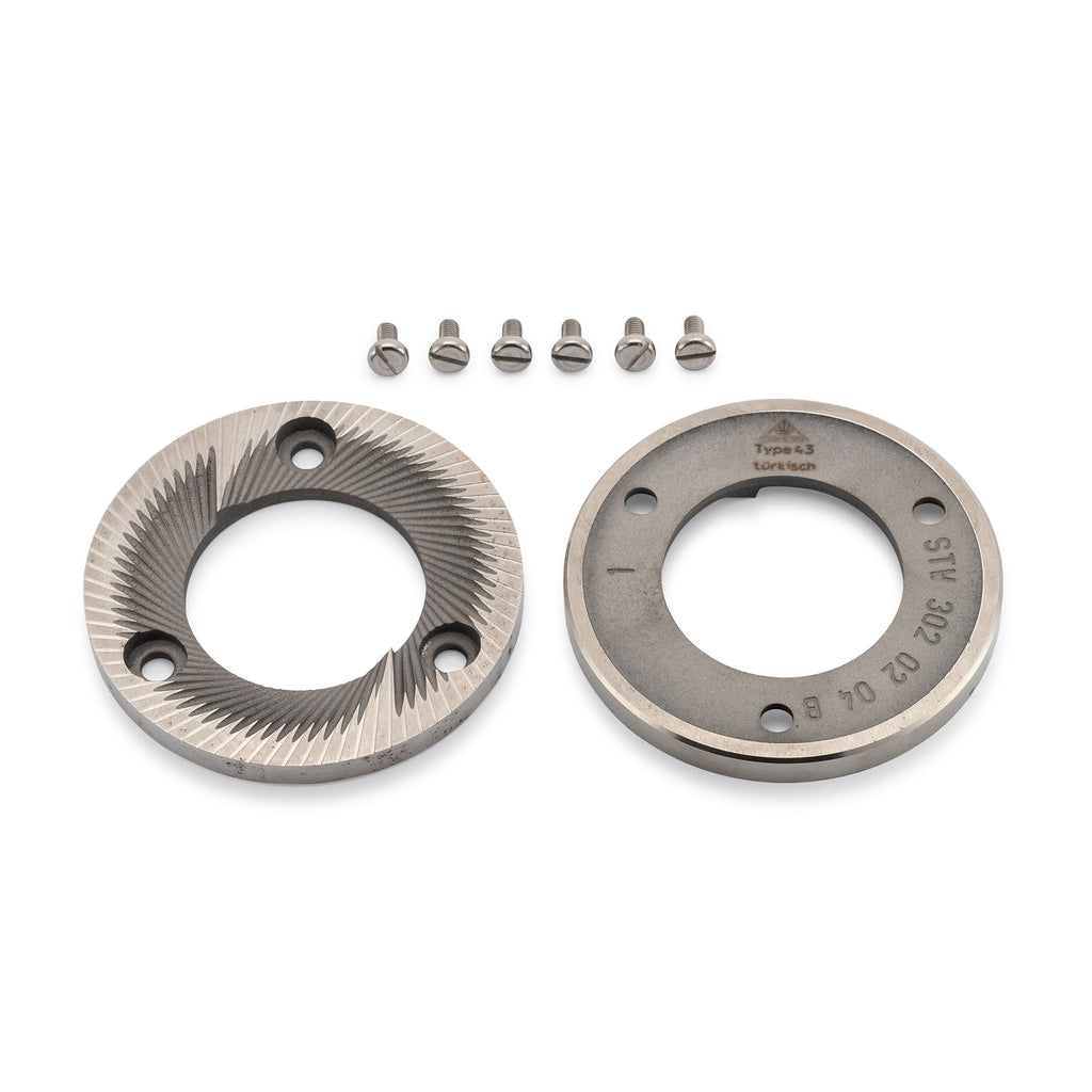 98mm Turkish Premium Cast Steel Burrs, EK43 | Mahlkönig USA