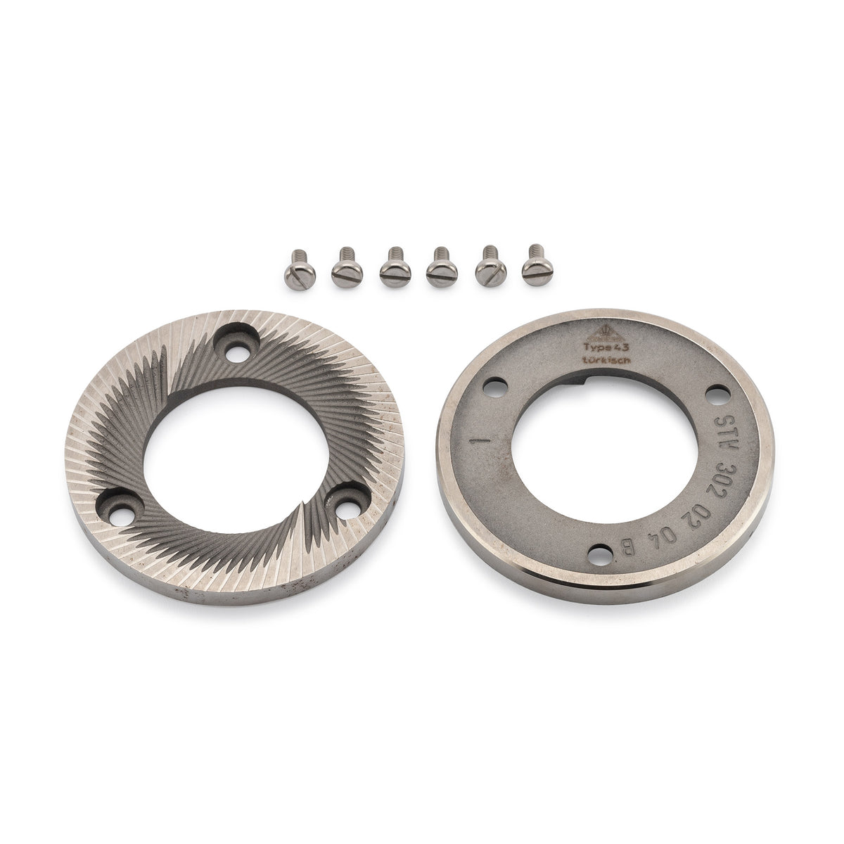 98mm Turkish Premium Cast Steel Burrs, EK43 | Mahlkönig USA