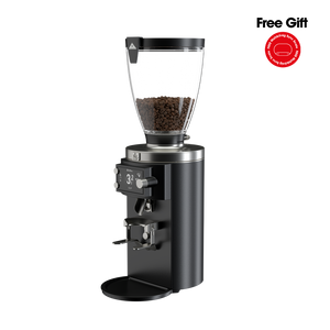 E65T Grind-by-Sync Espresso Grinder, Black Free Gift Promo - Mahlkonig