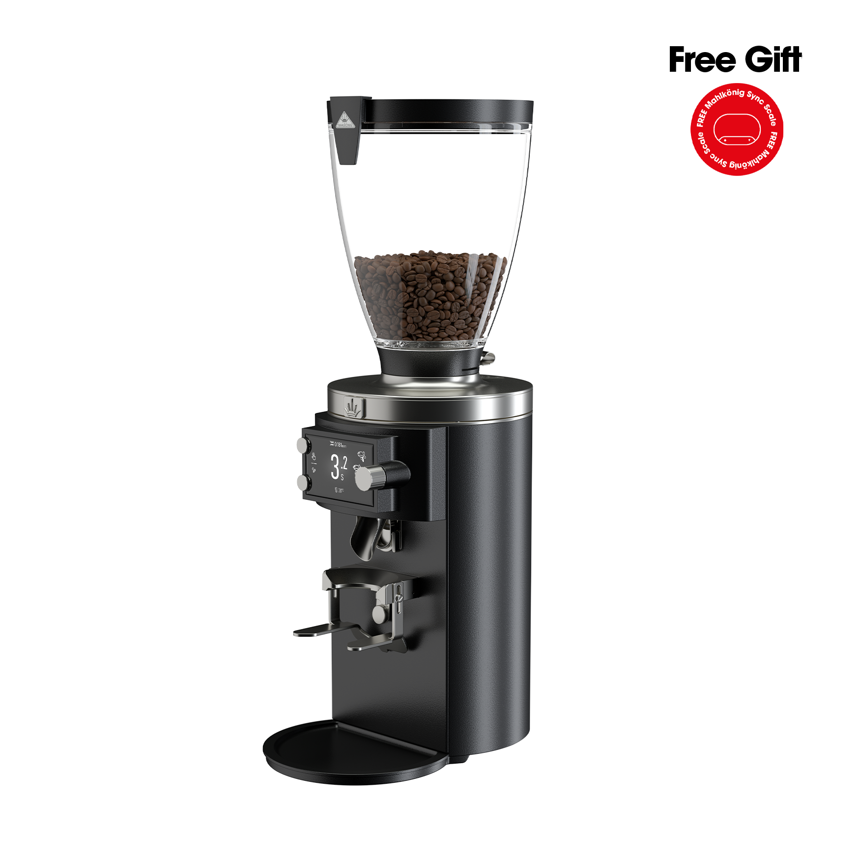E65T GbS | Compact Timed Espresso Grinder | Mahlkönig USA