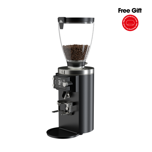 E65T Grind-by-Sync Espresso Grinder, Black Free Gift Promo - Mahlkonig