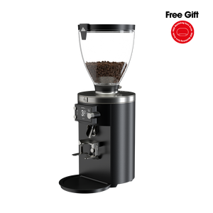E80T Grind-by-Sync Espresso Grinder, Black Free Gift - Mahlkonig
