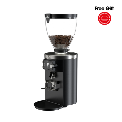 E80T Grind-by-Sync Espresso Grinder, Black Free Gift - Mahlkonig