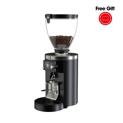 E80W Grind-by-Sync Espresso Grinder, Black Free Gift - Mahlkonig