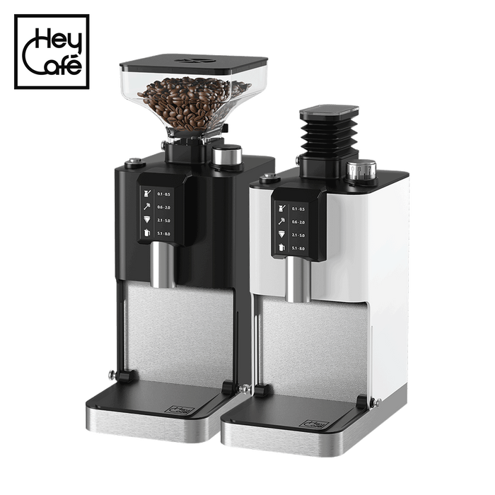 HeyCafe Jack Allround Coffee Grinder - White and Black