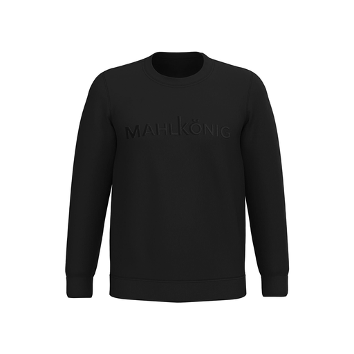Prime Edit Crewneck Black Sweater, Unisex - Mahlkonig